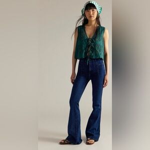 We The Free High Rise Dark Blue Jeans